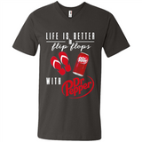 LIFE IS BETTER IN FLIP FLOPS WITH DR PEPPER
