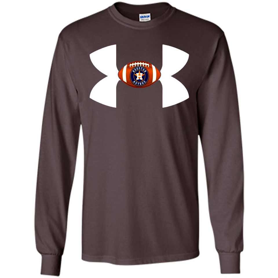 Houston Astros Under Armour Logo - Long Sleeve T-Shirt