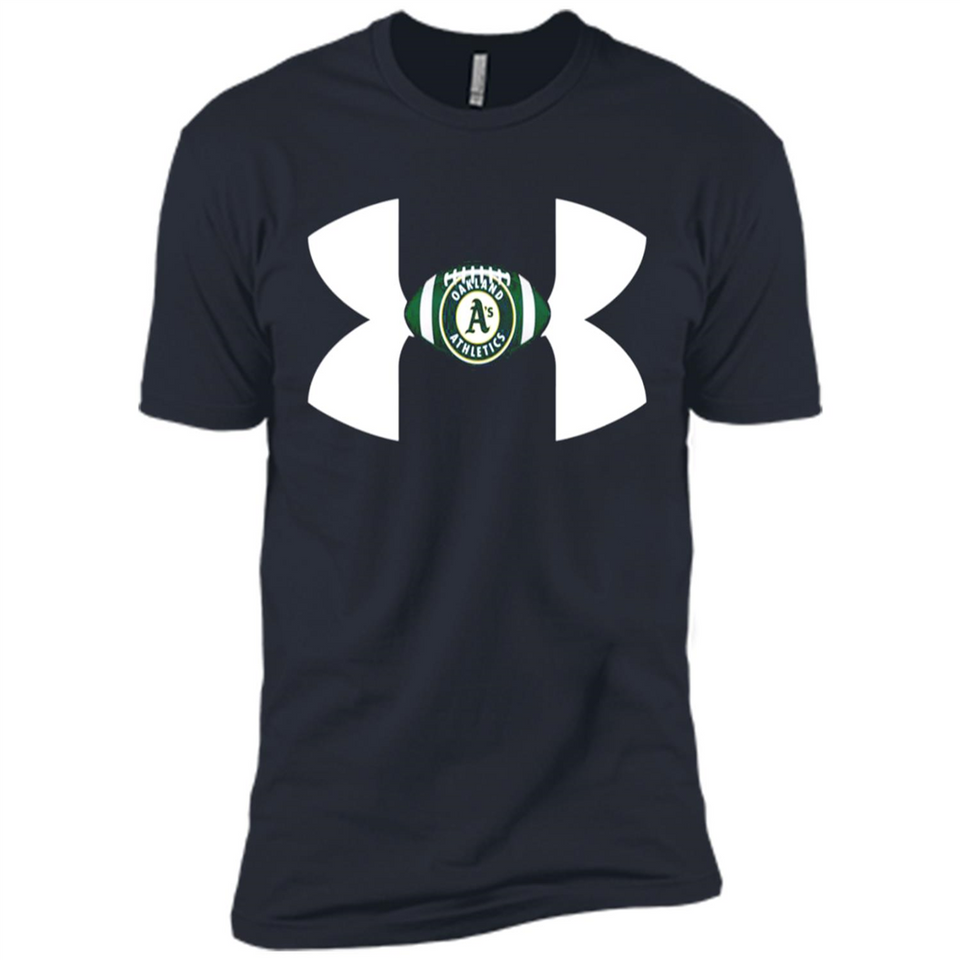Oakland Athletics Under Armour Logo - Premium Short Sleeve T-Shirt
