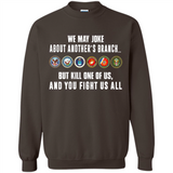 Veterans we may joke about another branch but kill one of us and you fight us all 1 PINGPONG