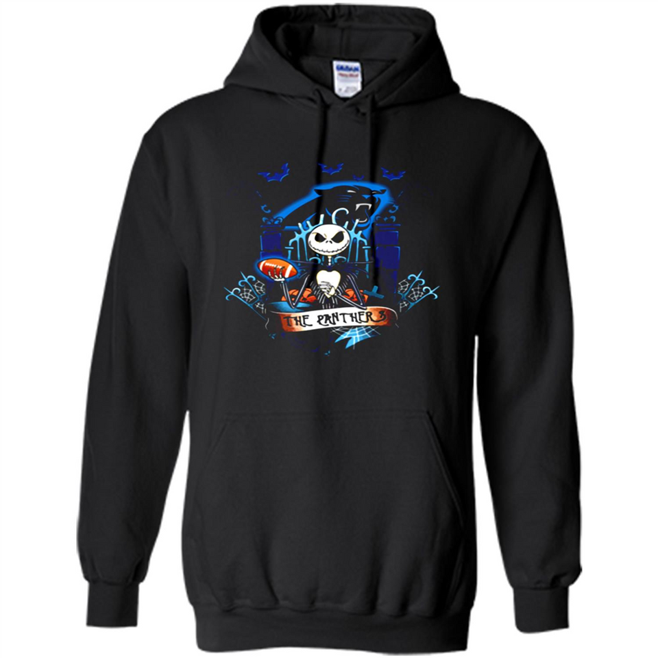 Carolina Panthers Halloween The Nightmare Before Christmas - Hoodie