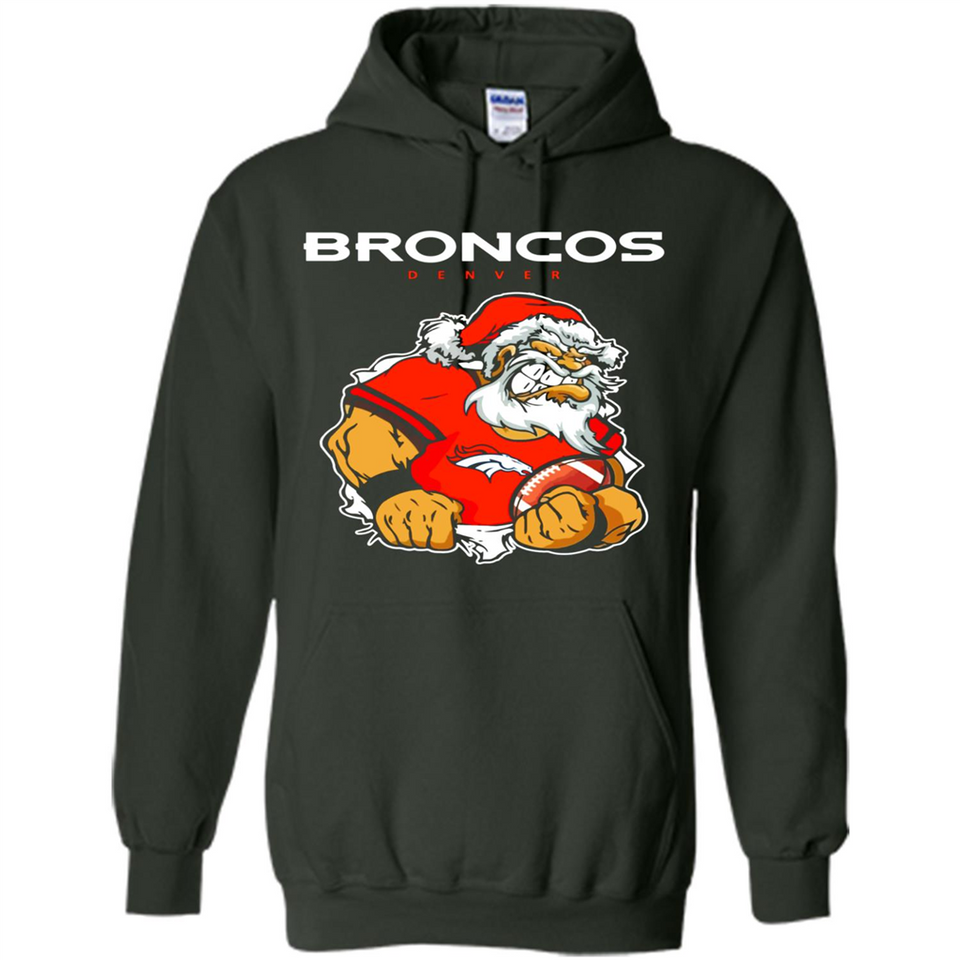 Grumpy Santa Claus Broncos Denver Football Team PINGPONG