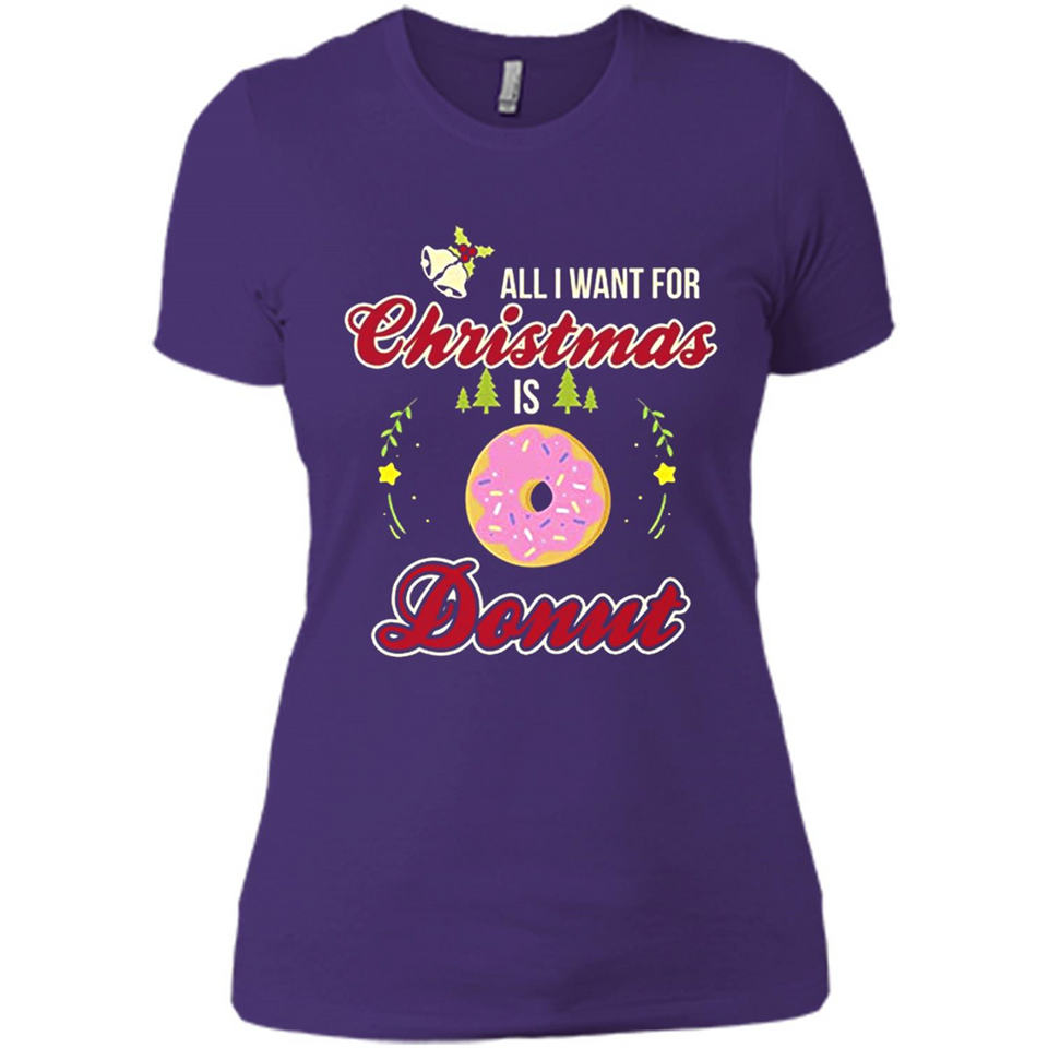 Perfect Costume For Girls. Xmas Shirt For Donut Lover