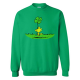 Snoopy Woodstock Shamrock - Sweatshirt