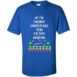 Merry Christmas You Filthy Animal Sweatshirt PINGPONG