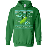 Rick and Morty Pickle Rick Ugly Christmas Sweater - Hoodie