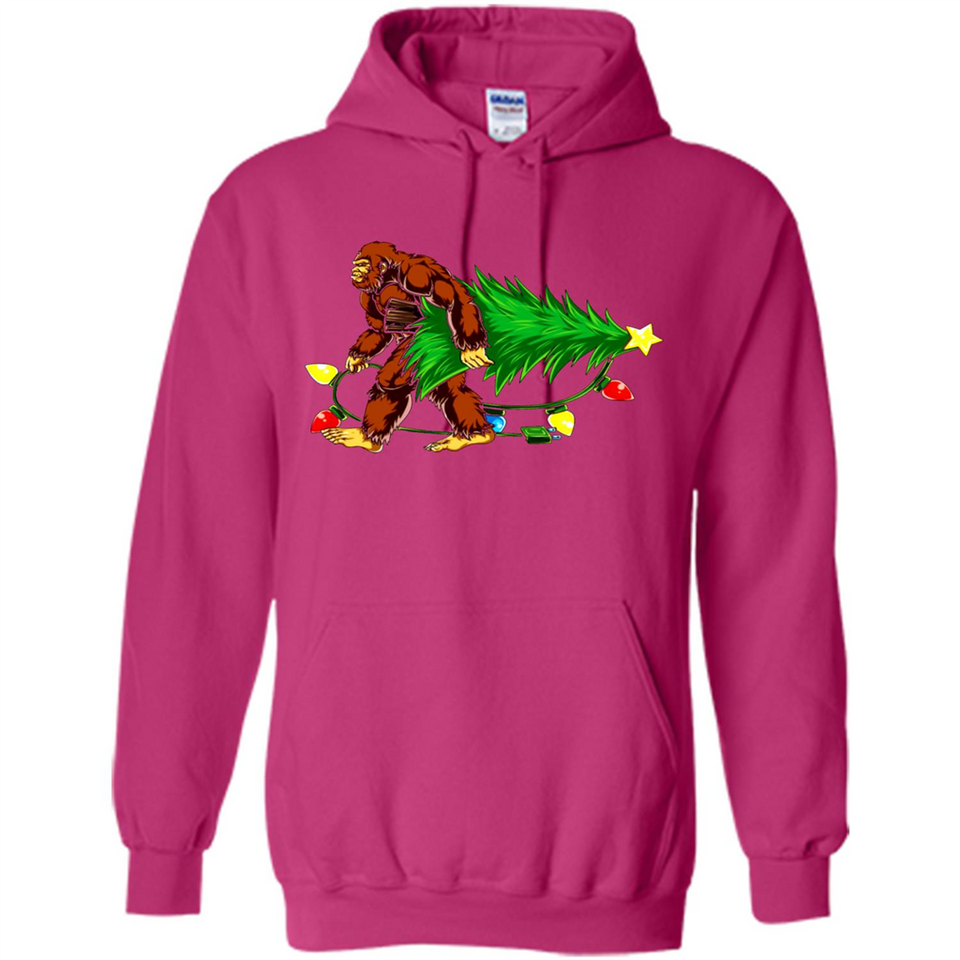 Hugging Christmas Tree Bigfoot PING PONG