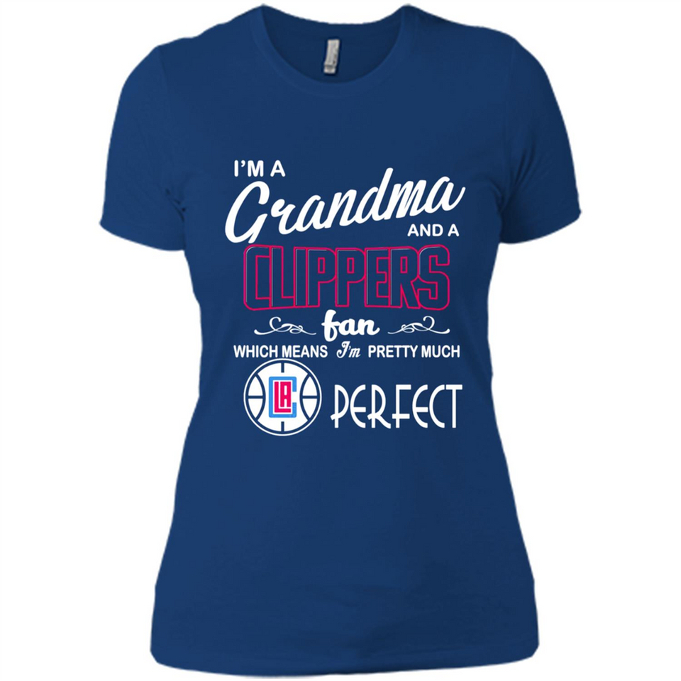 I'M A Grandma And A Los Angeles Clippers Fans