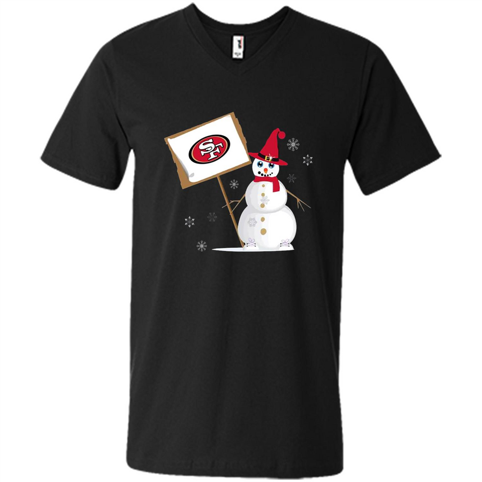 San Francisco 49ers Snowman Funny