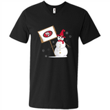San Francisco 49ers Snowman Funny