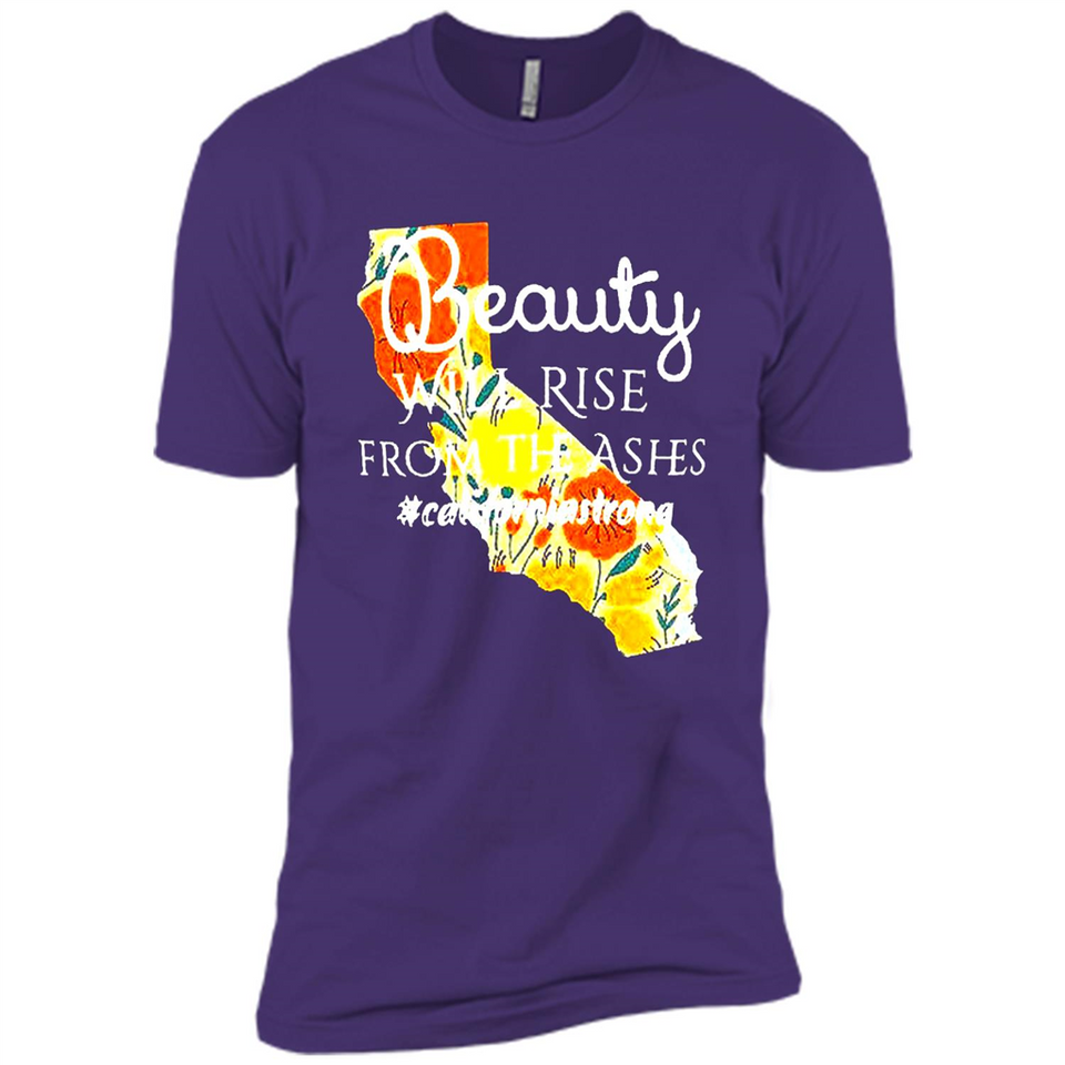 Paradise California Strong Camp Fire Youth T-Shirt PINGPONG - Premium Short Sleeve T-Shirt