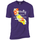 Paradise California Strong Camp Fire Youth T-Shirt PINGPONG - Premium Short Sleeve T-Shirt