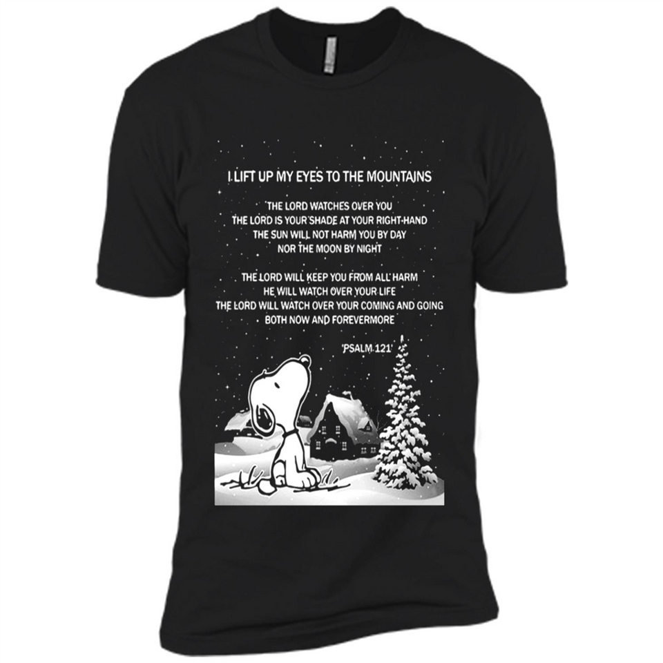 Snoopy Ugly Christmas - Premium Short Sleeve T-Shirt