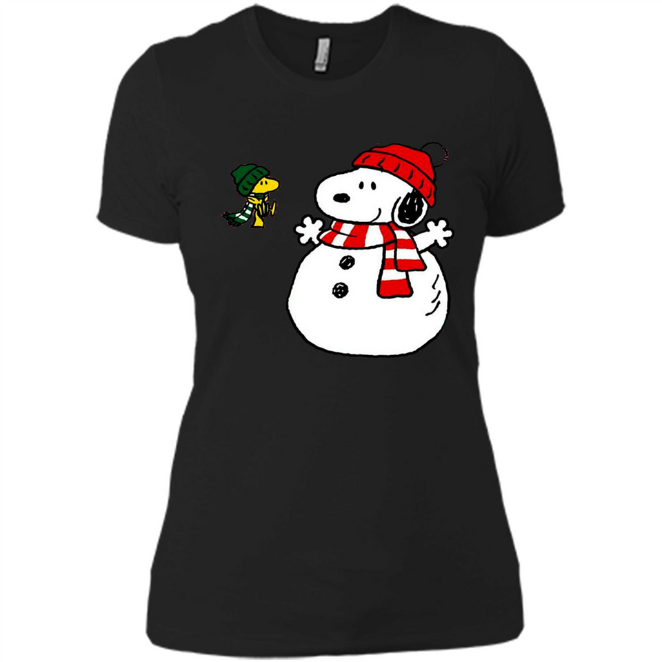 Snoopy Snowman Christmas