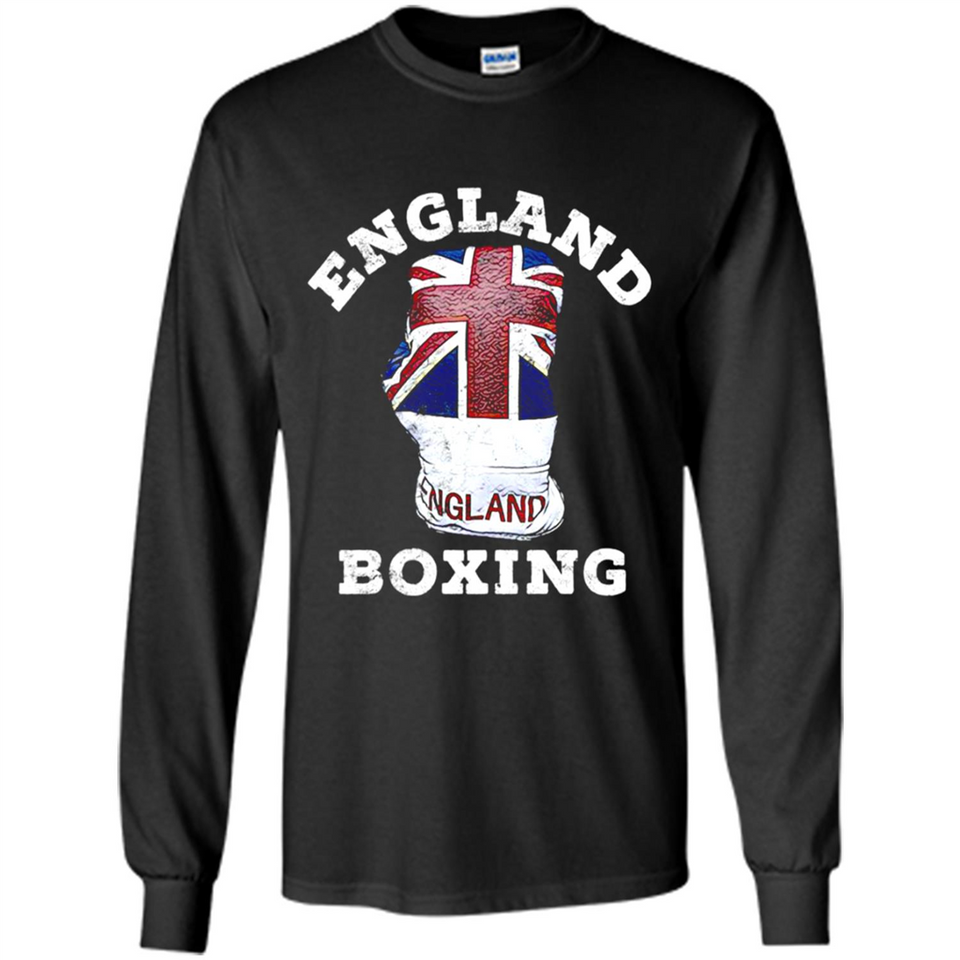 UK and England Boxing - Long Sleeve T-Shirt