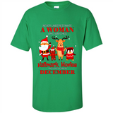 Never Underestimate A December Woman Watches Hallmark Movies Sweatshirt PINGPONG