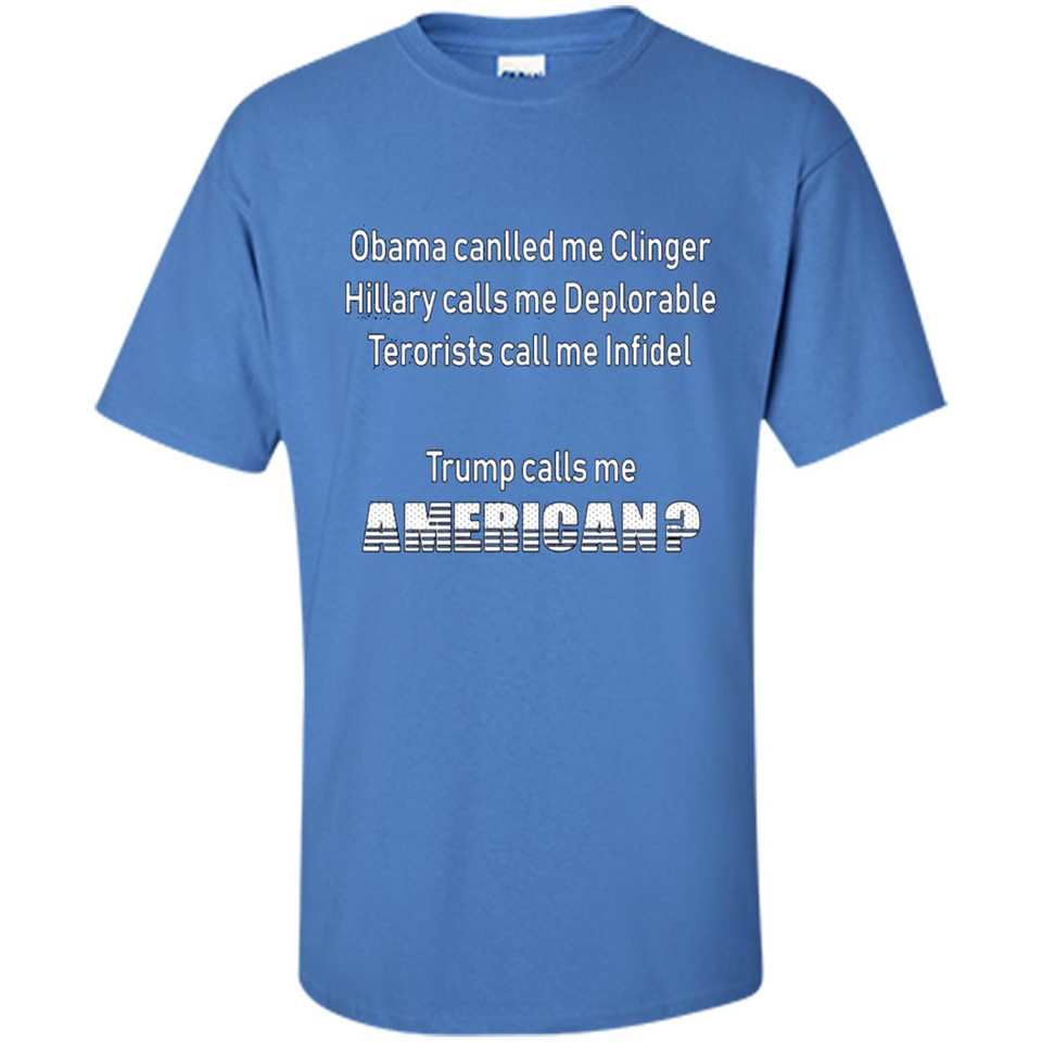 Obama Called Me Clinger Trump Calls Me American