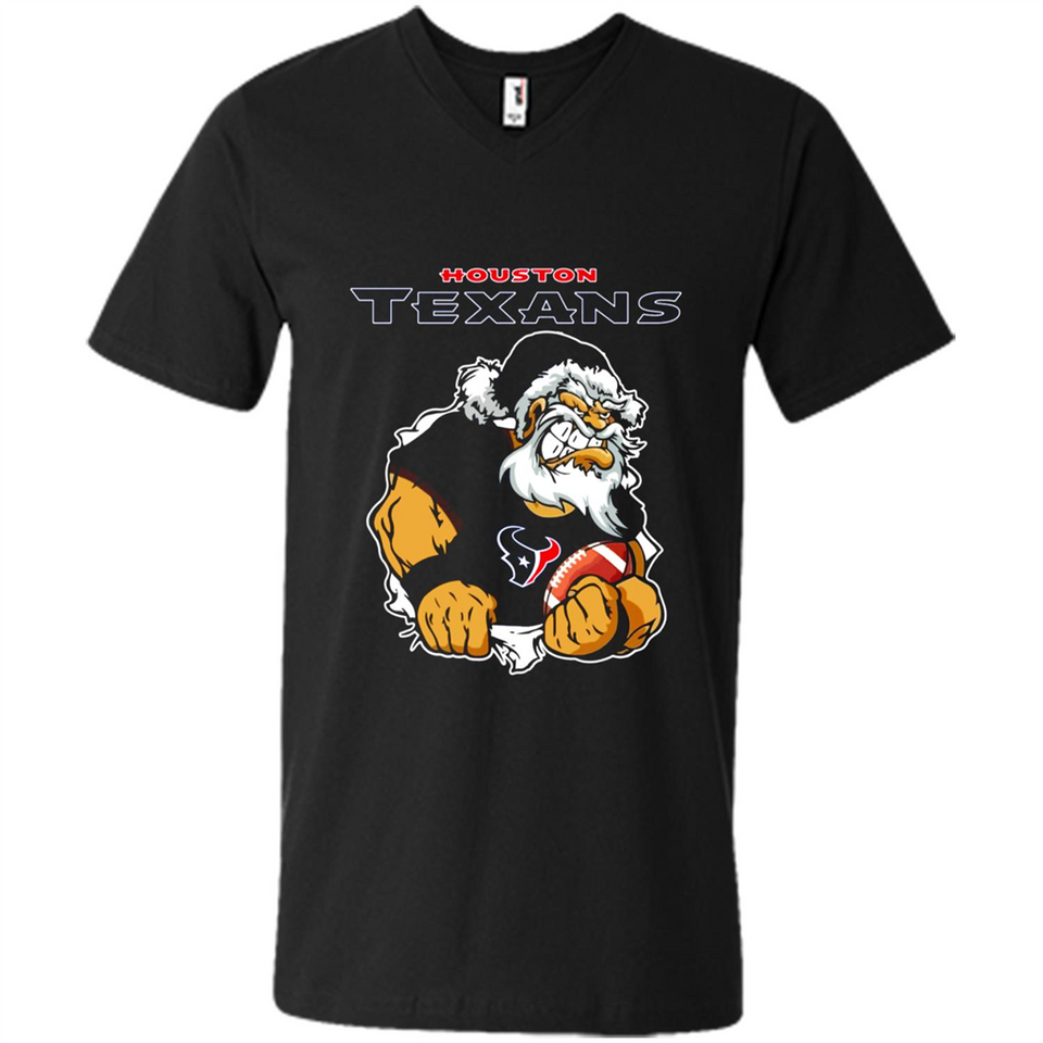 Grumpy Santa Claus Houston Texans Football Team PINGPONG