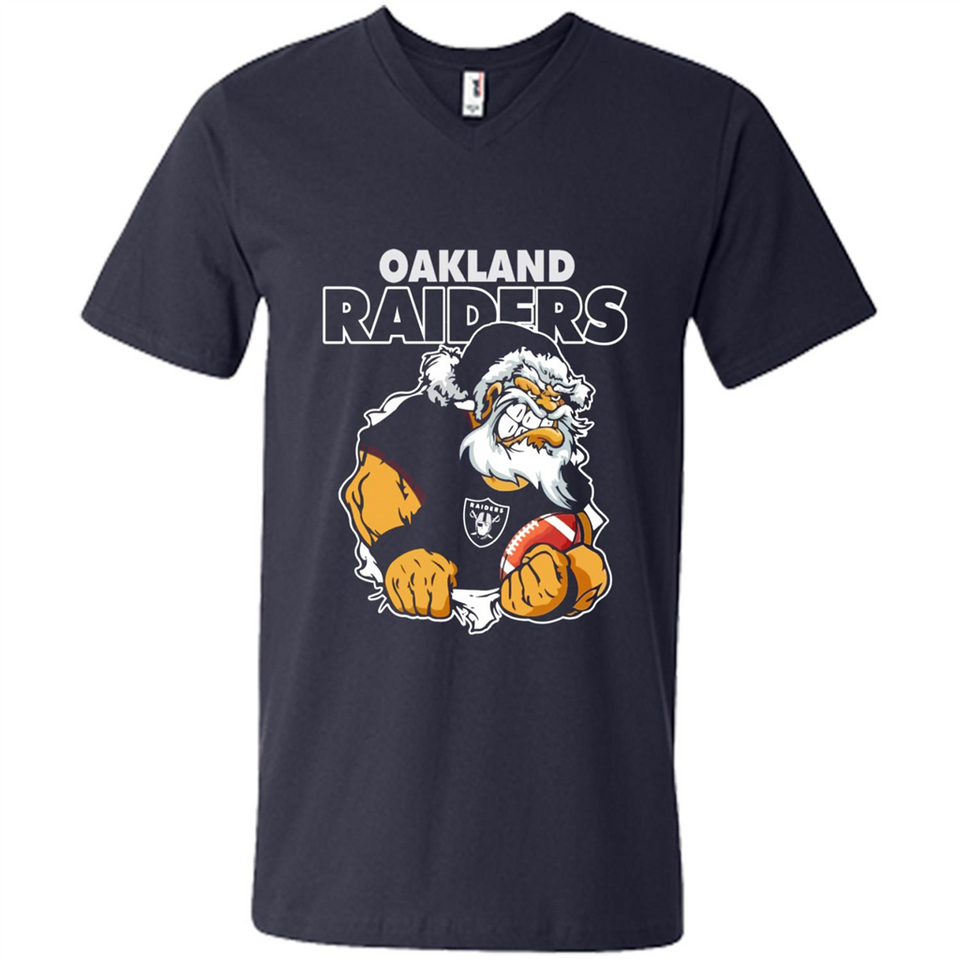 Grumpy Santa Claus Oakland Raiders Football Team PINGPONG