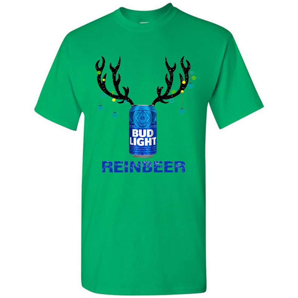 Bud Light Reinbeer Funny Beer Reindeer Christmas Sweatshirt - Shirt