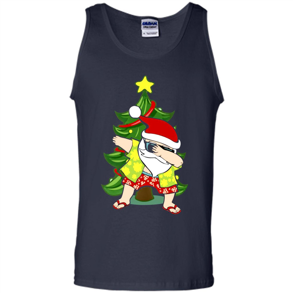 Dabbing Santa Christmas In July - Tank Top