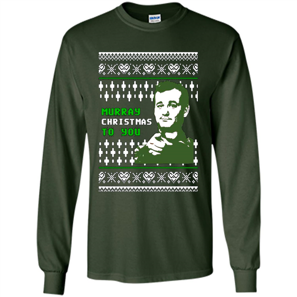 Murray Christmas to you ugly sweatshirt PINGPONG