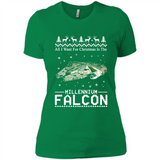 All I Want For Christmas Is The Millennium Falcon ugly PINGPONG