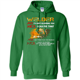 Know I'm on fire let me finish this weld shirt Sweatshirt - Hoodie