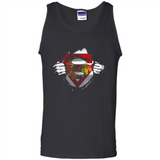 Chicago Blackhawks And Superman Fans - Tank Top
