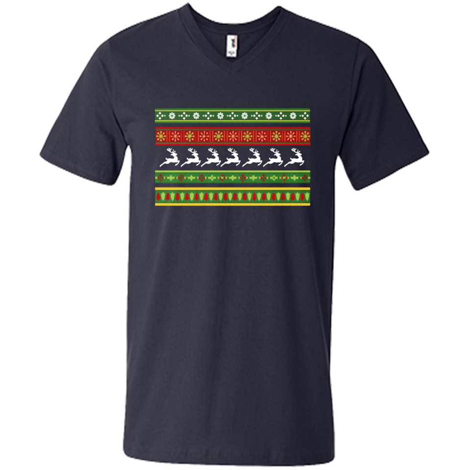 Ugly Christmas Funny Festive - Men's V-Neck