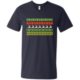 Ugly Christmas Funny Festive - Men's V-Neck