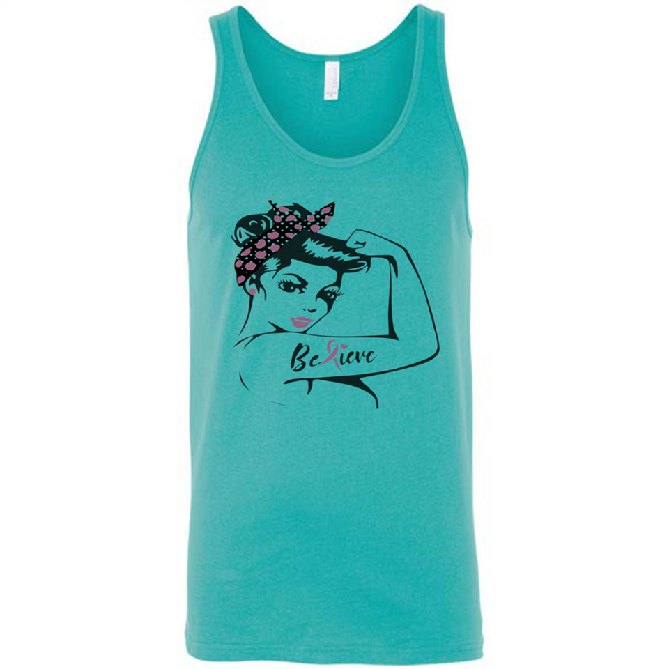 National Breast Cancer Day - Canvas Unisex Tank