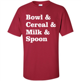 Tasty Cereal Recipe Bowl Milk Spoon