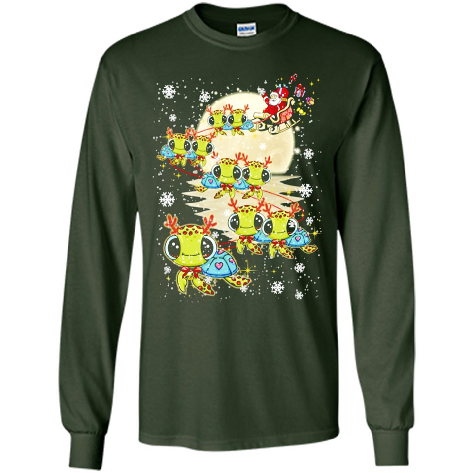 Turtles Merry Christmas - Turtles - Long Sleeve T-Shirt