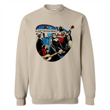 Dancing Funny Guitar Vintage Metal Rock Band Shirt PINGPONG - Sweatshirt