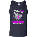 I Wear Purple For My Brother Chiari Malformation - Tank Top