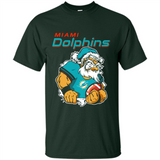Grumpy Santa Claus Miami Dolphins Football Team PINGPONG