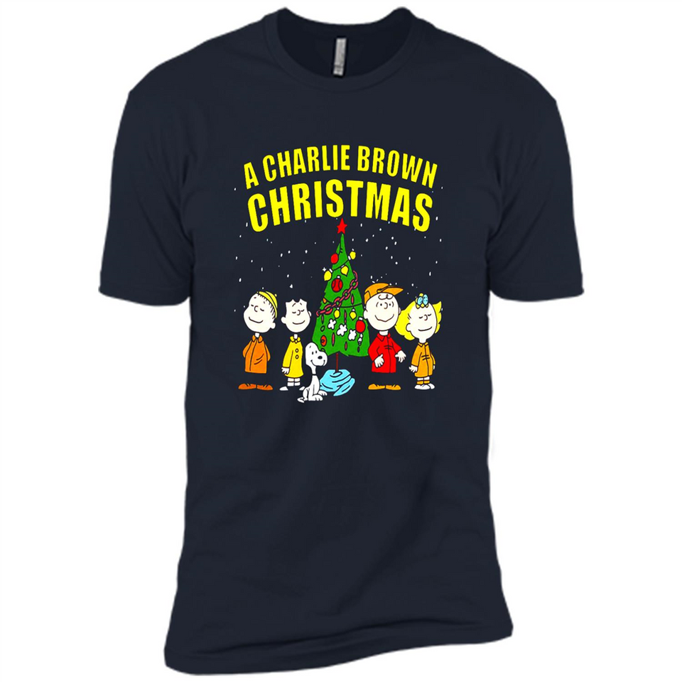 Peanuts Charlie Brown Christmas Special Sweatshirt - Premium Short Sleeve T-Shirt
