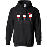 Christmas Red Wine Funny Merry Xmas Sweatshirt - Hoodie