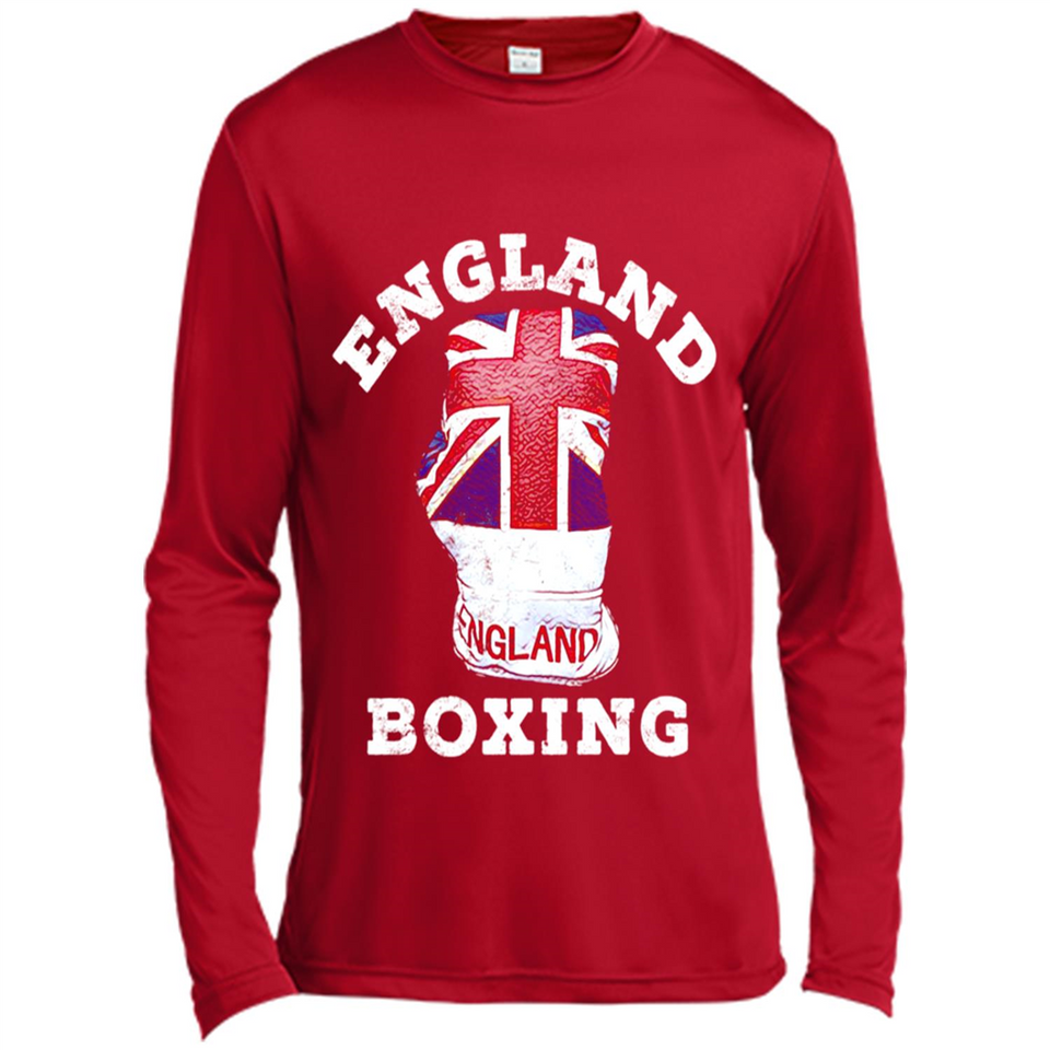 UK and England Boxing - Canvas Long Sleeve T-Shirt