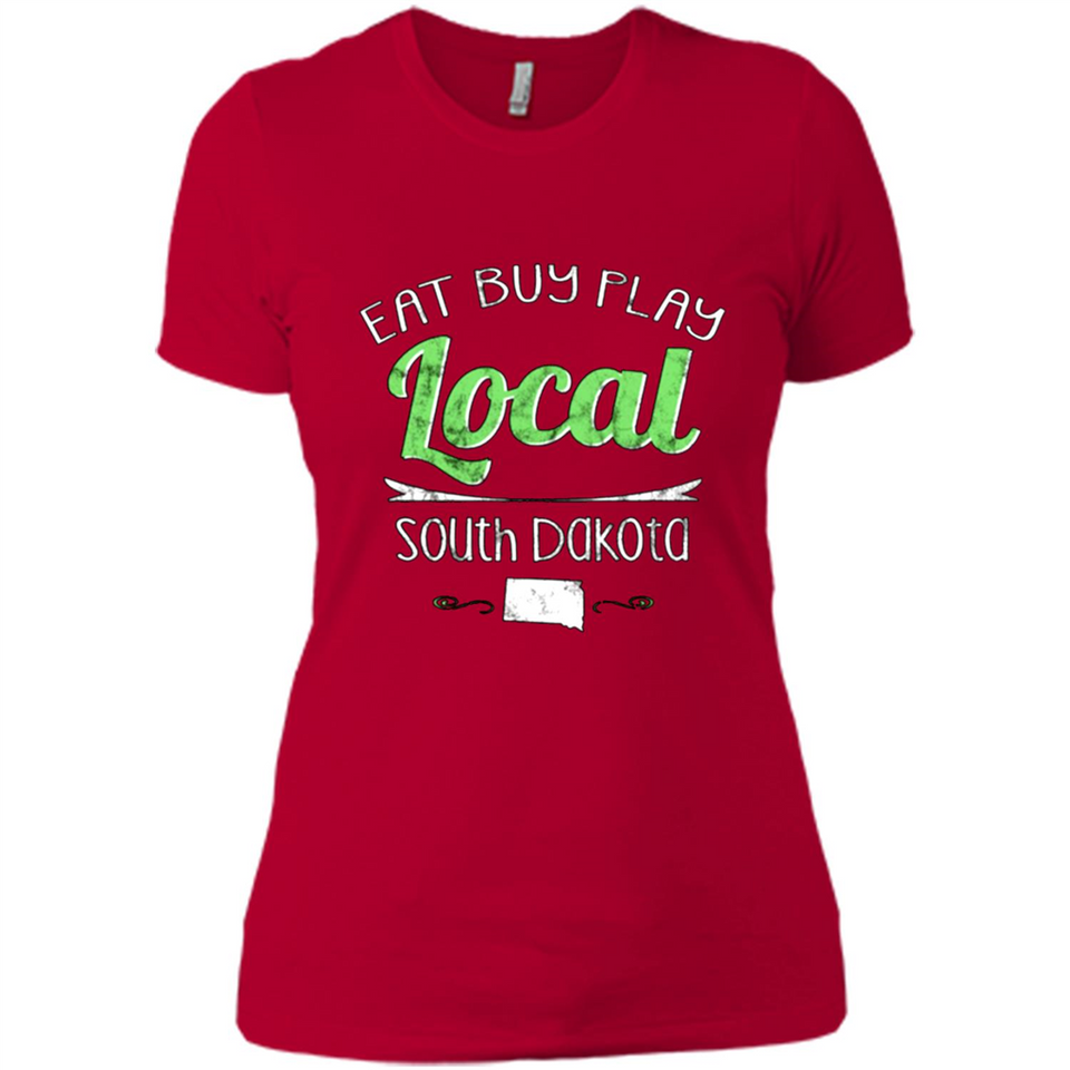 Eat Buy Play Local South Dakota Distressed PING PONG