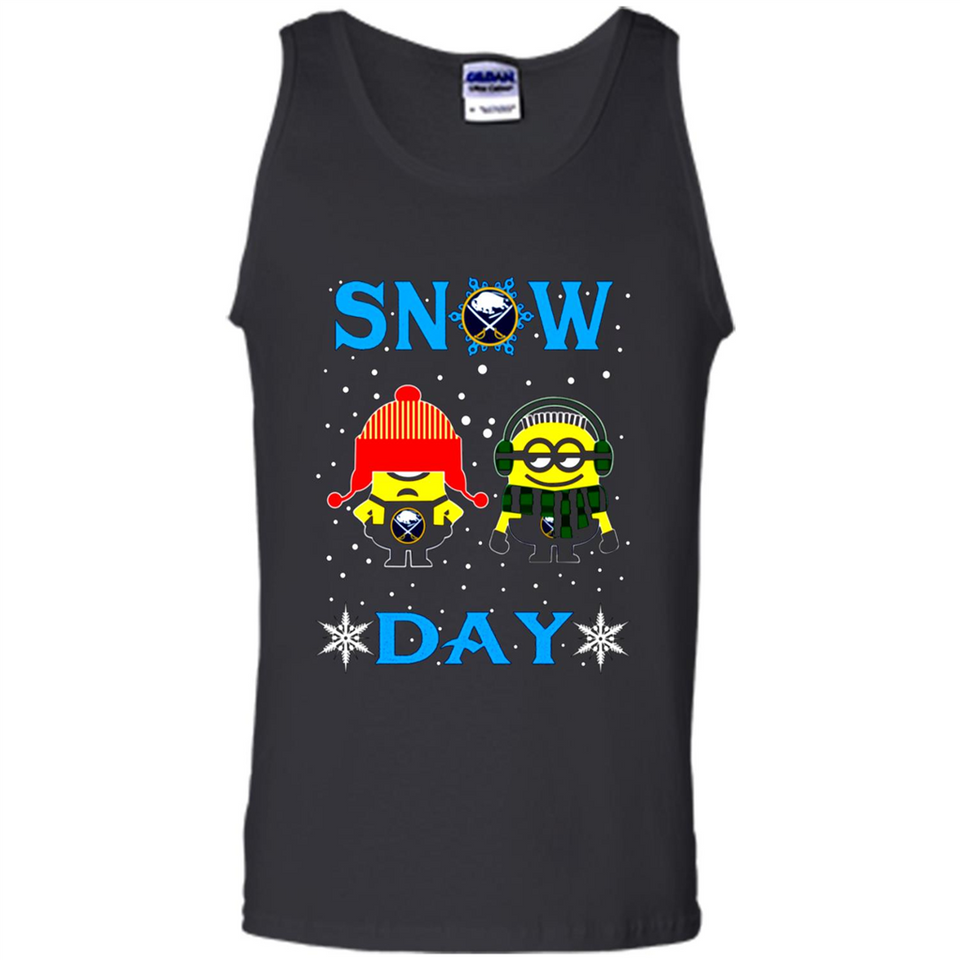 Snow Day Shirt For Buffalo Sabres Vs Minion Fans pingpong