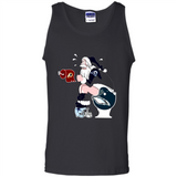 Los Angeles Rams Toilet Santa Claus PINGPONG