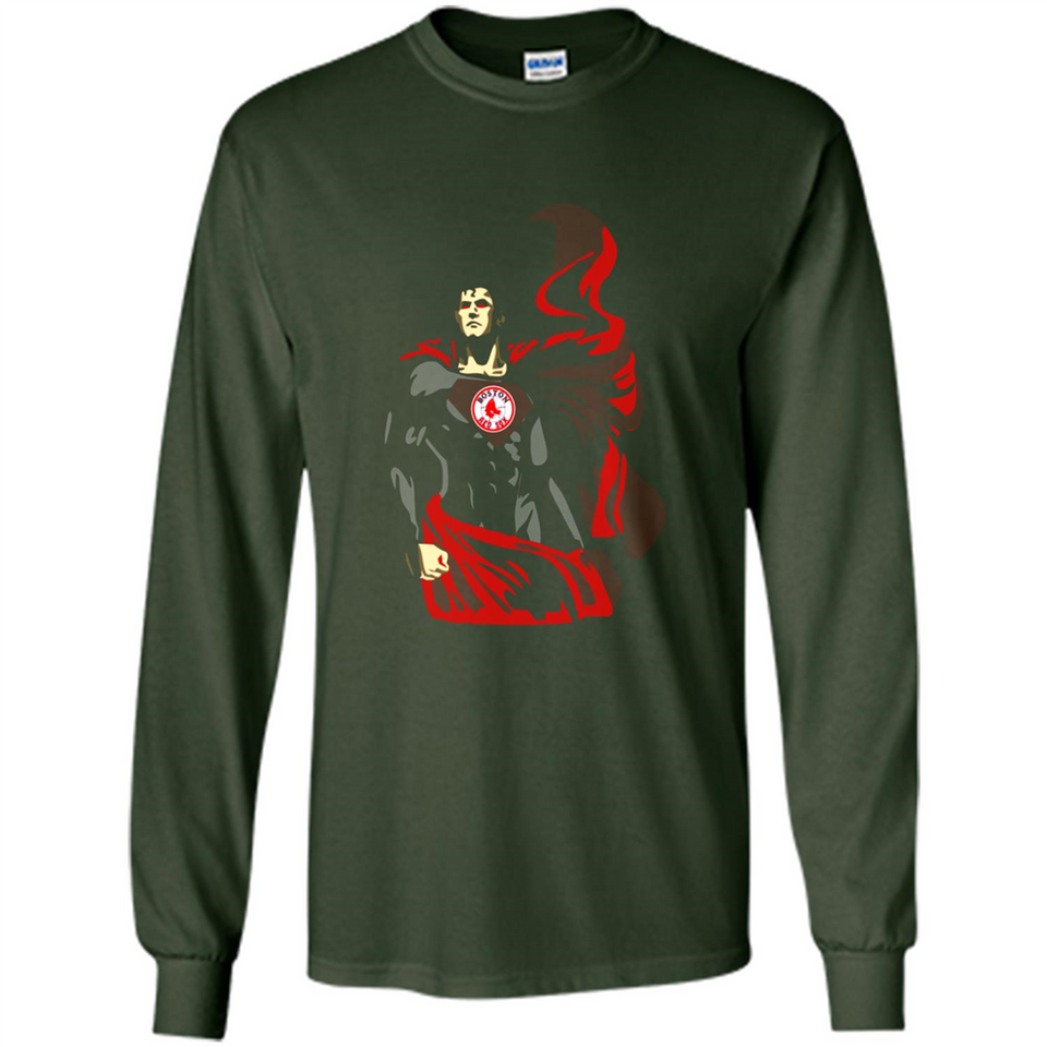 Boston Red Sox Shirt For Fans - Long Sleeve T-Shirt