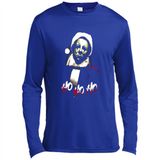 Santa Michael Myers Ho Ho Ho Merry Christmas Sweatshirt - Canvas Long Sleeve T-Shirt