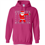 Flossing Santa Christmas Ugly Sweater Style Pajama Xmas Gift - Hoodie