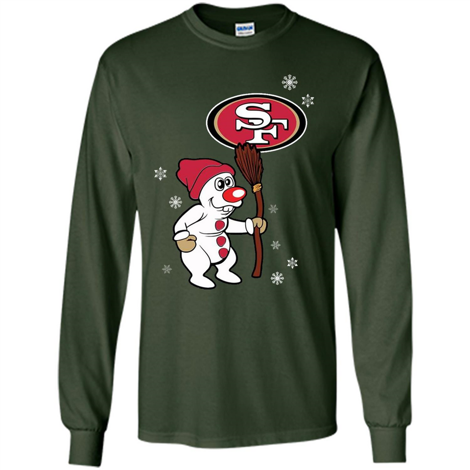 San Francisco 49ers Snowman