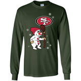 San Francisco 49ers Snowman