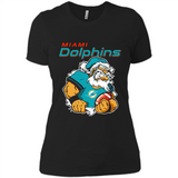 Grumpy Santa Claus Miami Dolphins Football Team PINGPONG