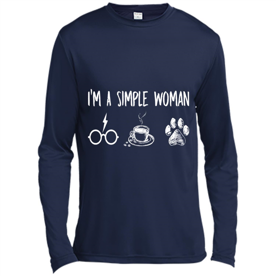 I’m Simple Woman Like Harry Potter, Coffee and Dog